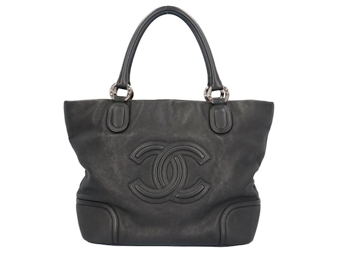 Chanel - Cuir Noir  ref.1391562