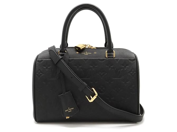 Louis Vuitton Speedy 30 Black Cloth  ref.1391567