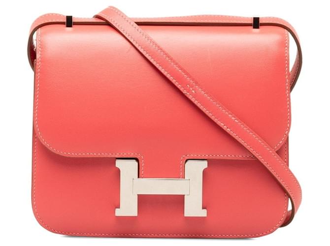 Hermès Constance Pink Leather  ref.1391569