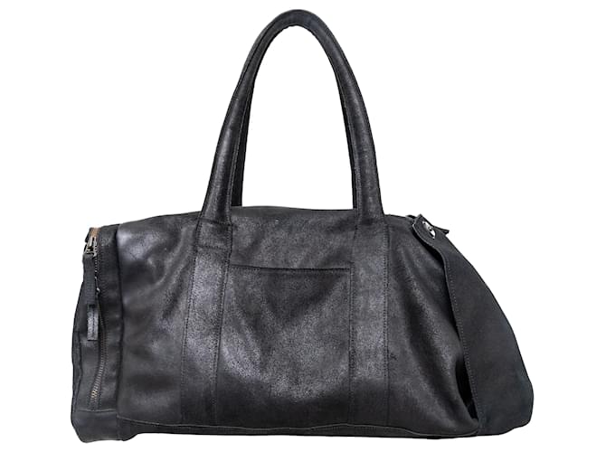 Bolsa de viagem bidirecional de Yohji Yamamoto Y Preto Couro  ref.1391623