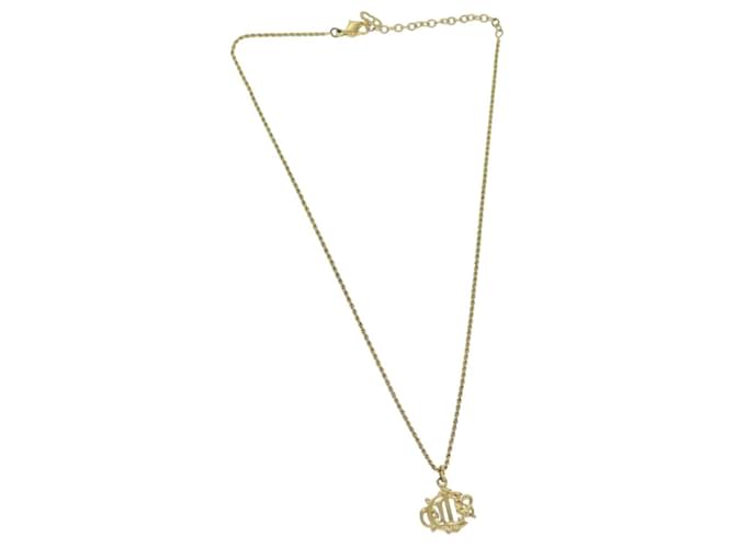 Collana Dior D'oro Metallo  ref.1391658