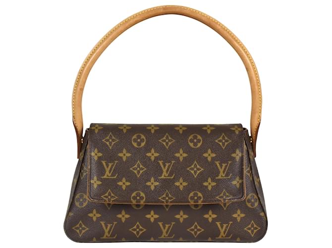 Louis Vuitton Looping Brown Cloth  ref.1391668