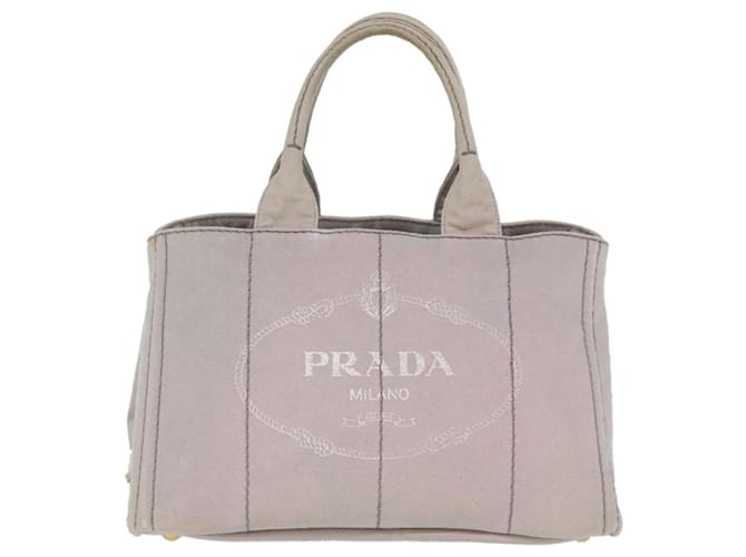 Prada Canapa Grey Cloth  ref.1391669