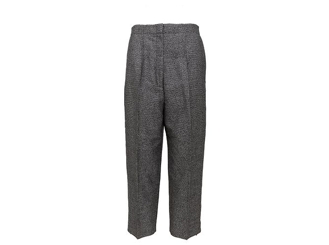 Céline Pantalones de lana Celine Multicolor