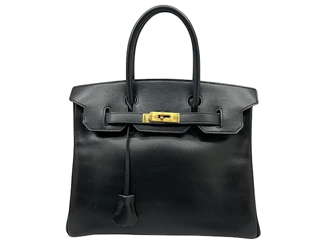 Hermès Birkin 30 Black Leather  ref.1391685