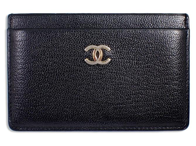 Chanel Coco Mark Black Leather  ref.1391732