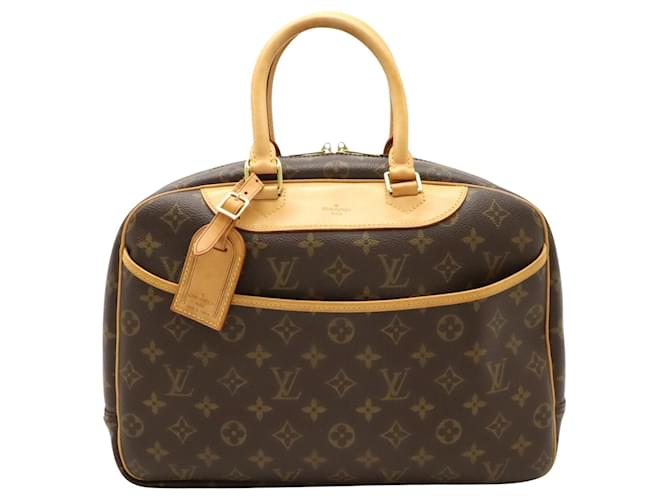 Louis Vuitton Deauville Brown Cloth  ref.1391787