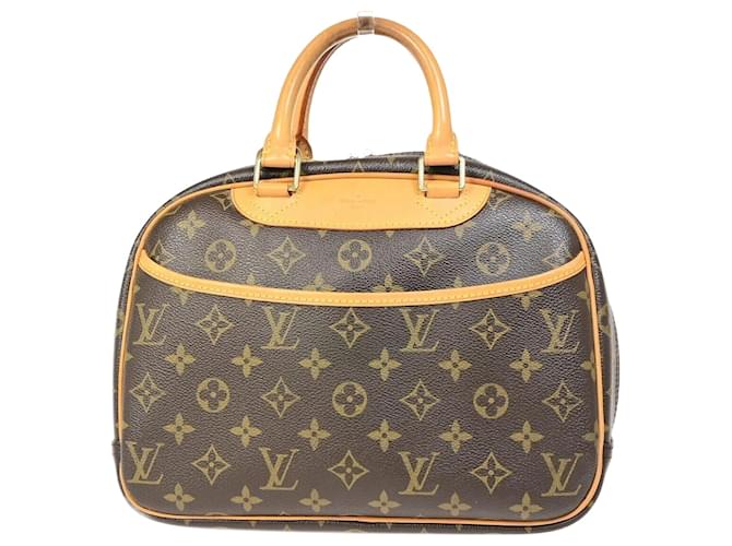 Louis Vuitton Trouville Brown Cloth  ref.1391790