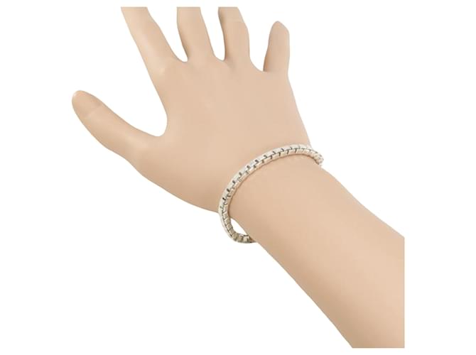 Tiffany & Co Bracelet a maillon Silvery Silver  ref.1391813