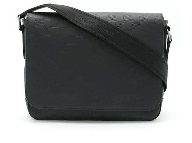 Louis Vuitton District Preto Lona  ref.1391818