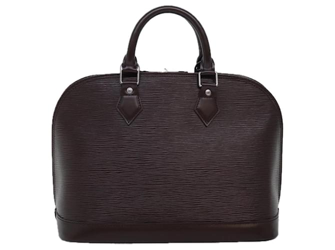 Louis Vuitton Alma Brown Leather  ref.1391843