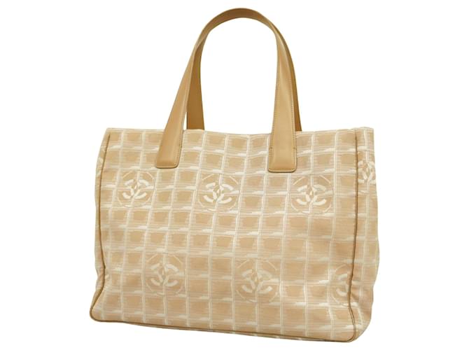 Chanel Travel line Beige Synthetic  ref.1391858