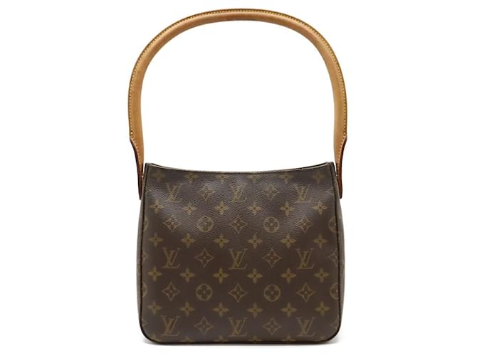 Louis Vuitton Looping Brown Cloth  ref.1391884
