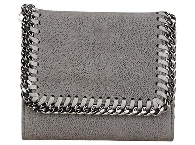 Stella Mc Cartney Stella McCartney Falabella Polyester Gris  ref.1391890