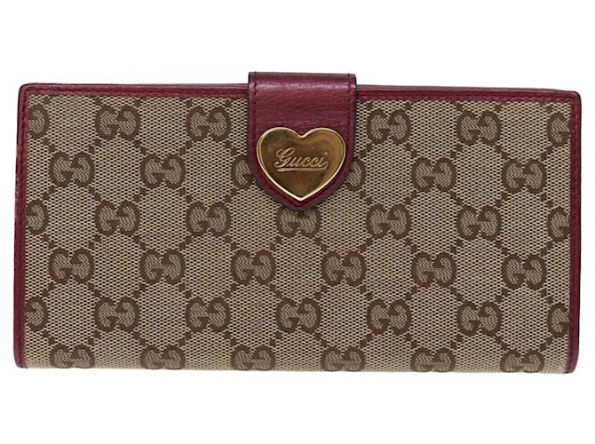 Gucci Herz Beige Leinwand  ref.1391895