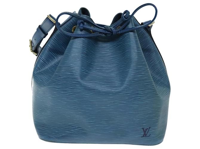 Noe Louis Vuitton Petit Noé Blue Leather  ref.1391903
