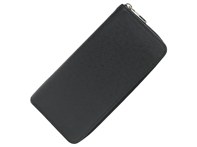Louis Vuitton Zippy Wallet Vertical Black Leather  ref.1391904