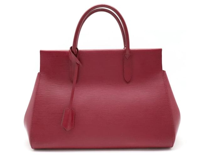 Louis Vuitton Marly Dark red Leather  ref.1391992