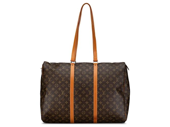 Brown Louis Vuitton Monogram Flanerie 50 Travel Bag Leather  ref.1392103