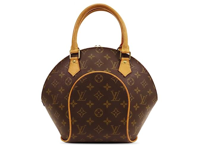Brown Louis Vuitton Monogram Ellipse PM Handbag Leather  ref.1392120