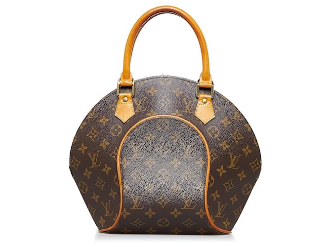 Brown Louis Vuitton Monogram Ellipse PM Handbag Leather  ref.1392160