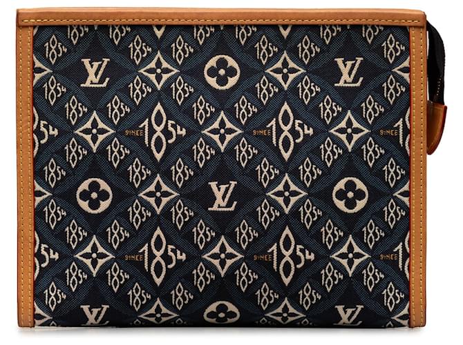 Trousse de toilette bleue Louis Vuitton Monogram Since 1854 26  ref.1392279