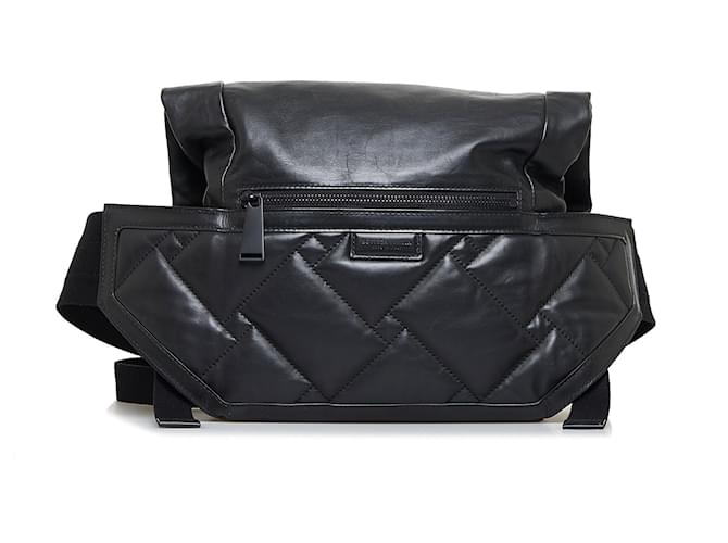 Black Bottega Veneta Perforated Leather Belt Bag  ref.1392719