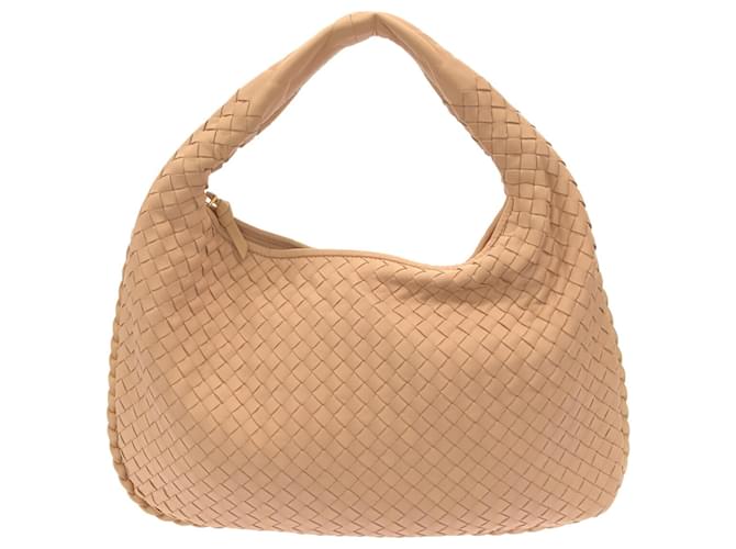 Hobo medio intrecciato marrone chiaro di Bottega Veneta Cammello Pelle  ref.1392799