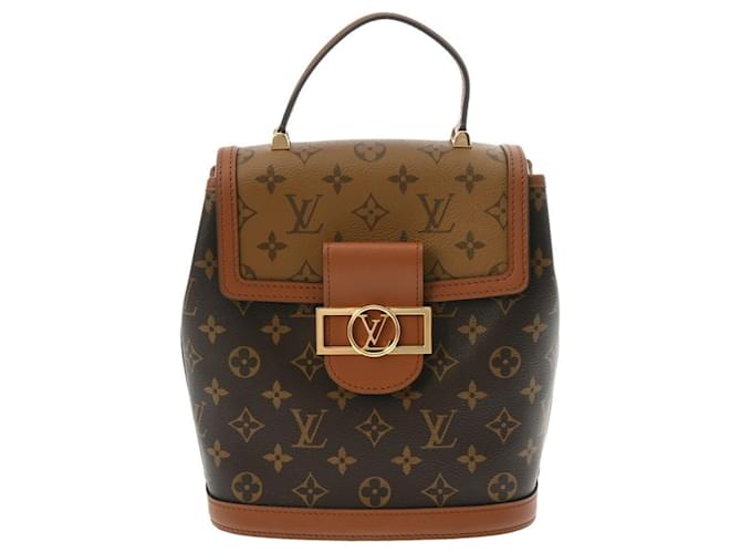Louis Vuitton Dauphine Brown Cloth  ref.1392872