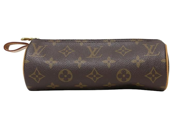 Louis Vuitton Trousse rond Marrone Tela  ref.1392911