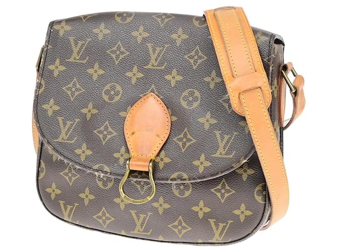 Louis Vuitton Saint Cloud Marrone Tela  ref.1392918