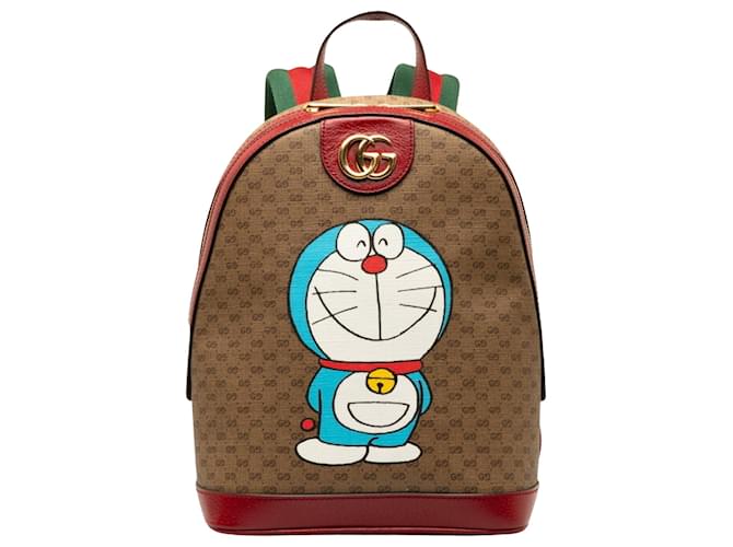 Gucci Doraemon Toile Beige  ref.1392934