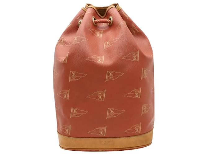 Copa América Louis Vuitton Laranja Lona  ref.1392954