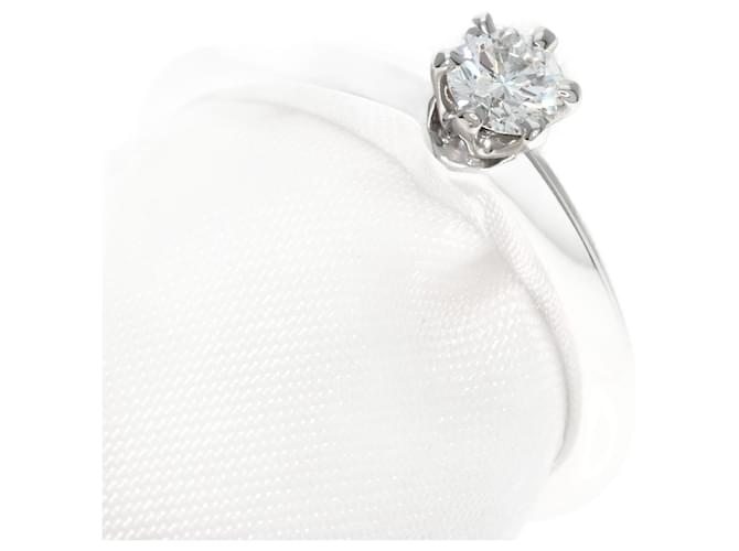 Tiffany & Co Solitaire Silber Platin  ref.1393028