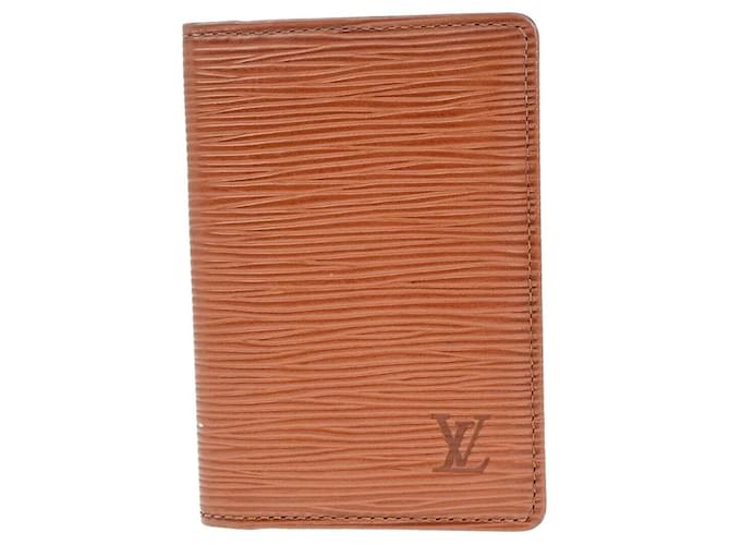 Louis Vuitton Organizer de poche Brown Leather  ref.1393041
