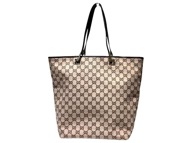 Gucci GG Canvas Marrone Tela  ref.1393075