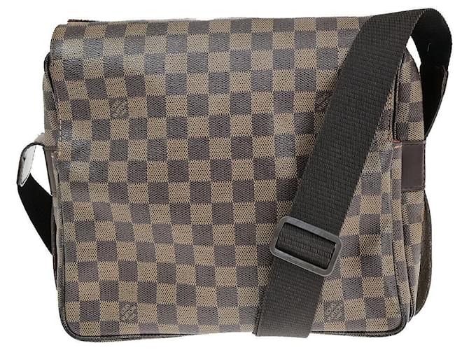 Louis Vuitton Naviglio Marrone Tela  ref.1393076