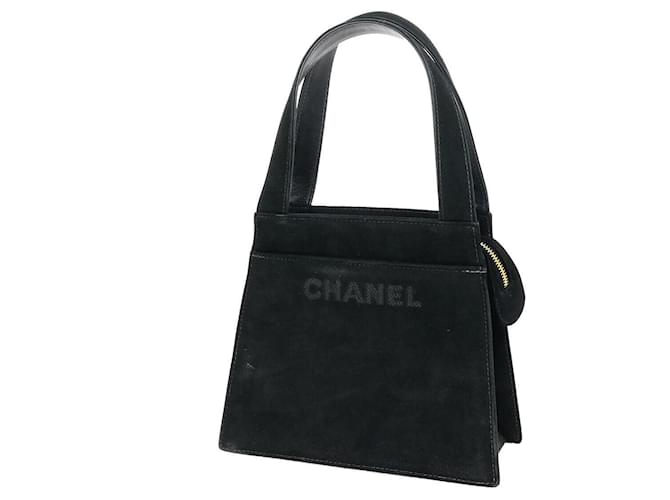 Classique Chanel - Suede Noir  ref.1393098