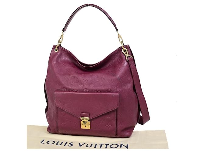 Louis Vuitton Metis Cuir Violet  ref.1393115