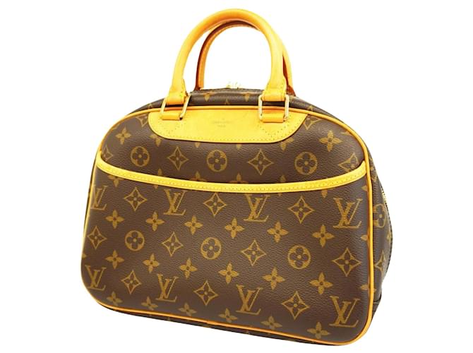 Louis Vuitton Trouville Marrom Lona  ref.1393203