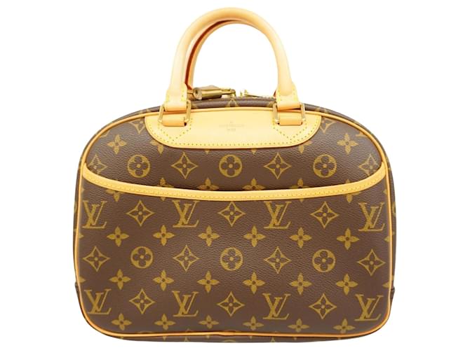 Louis Vuitton Trouville Brown Cloth  ref.1393210