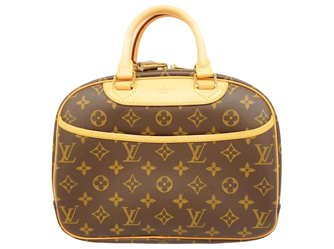 Louis Vuitton Trouville Braun Leinwand  ref.1393210