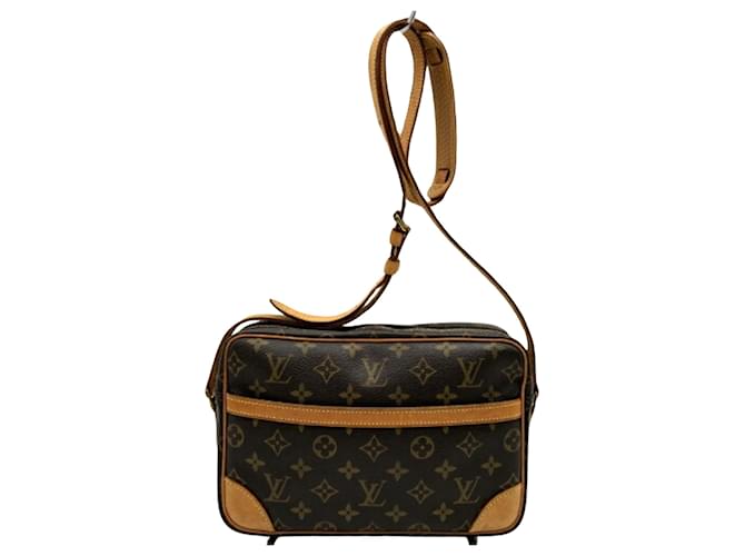 Louis Vuitton Trocadéro Brown Cloth  ref.1393300