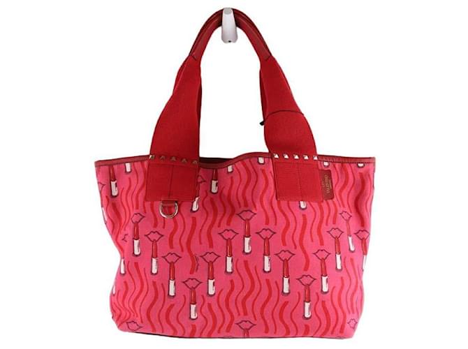 Valentino bolso de mano Rosa Paño  ref.1393331