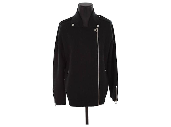 Eric Bompard chaqueta de cachemir Negro Cachemira  ref.1393335