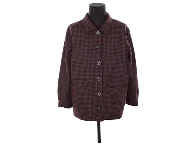 Soeur Wool jacket Brown  ref.1393345