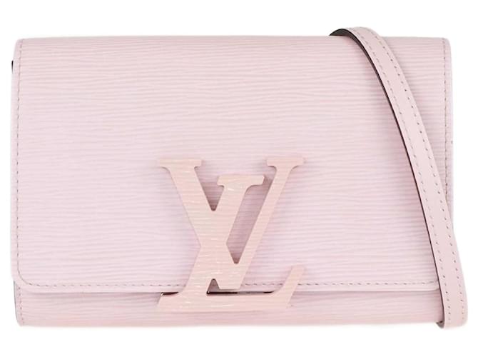 Louis Vuitton Rose Ballerine Epi Leather Louise PM Bag  ref.1393444