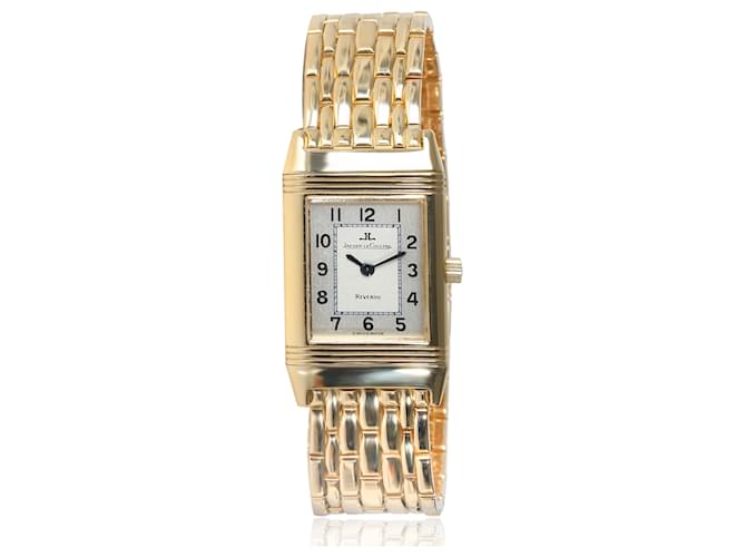 Jaeger Lecoultre Jaeger-LeCoultre Reverso 260.1.08 Damenuhr aus 18 Karat Gelbgold Gelbes Gold  ref.1393481