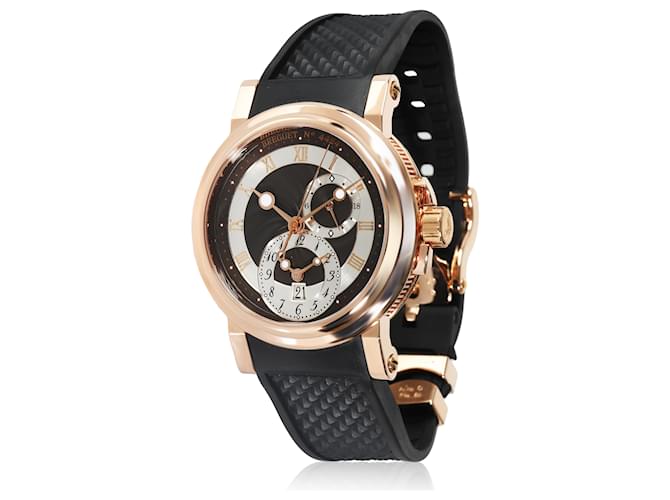 Breguet Marine GMT 5857BR/Z2/5ZU Men's Watch in 18kt Rose Gold Pink gold  ref.1393484