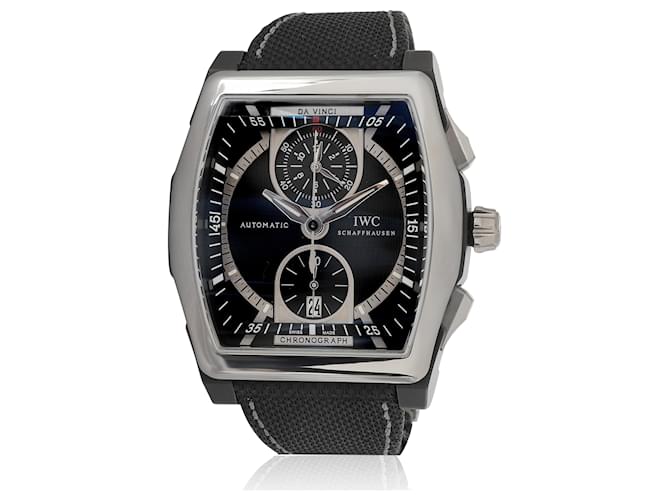 Relógio masculino IWC DaVinci Chronograph IW376601 em cerâmica/titânio Cerâmico  ref.1393494